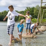 Waterpret kinderen Vakantiepark Hunzedal