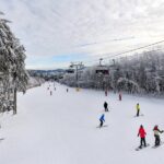 skiën in de sneeuw Center Parcs Hochsauerland