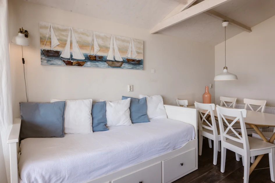woonkamer Roompot Strandhuisjes Wijk aan Zee