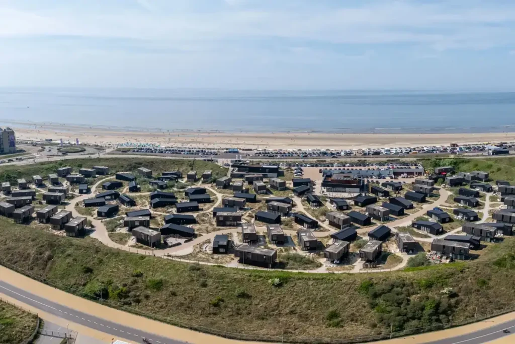 Roompot Zandvoort vanuit de lucht